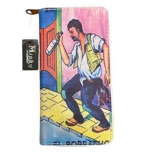El Borracho Mexican  Zip Around Wallet